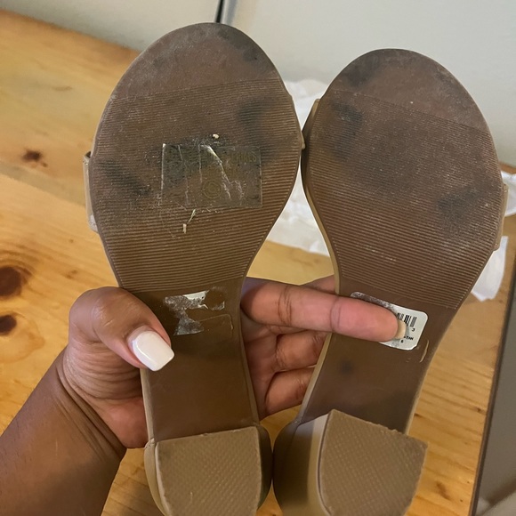 Windsor nude block heels - Picture 4 of 6